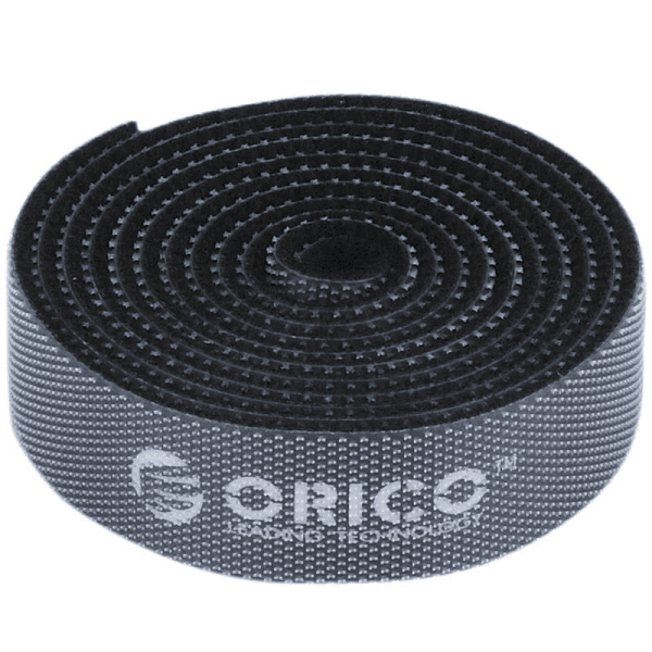 Orico Circle Velcro Straps 1m (black)
