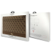 Guess Sleeve GUCS14PS4SGW 14" brown|brown 4G Stripe Metal Logo