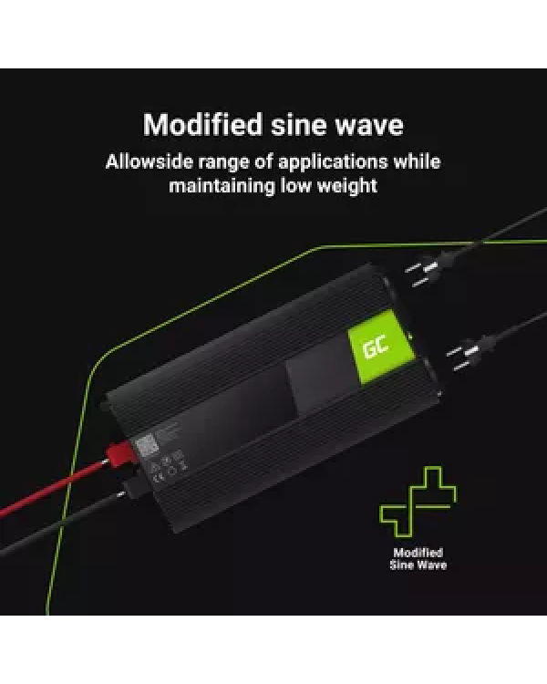 Green Cell INV27 адаптер питания | инвертор Авто 6000 Вт черный