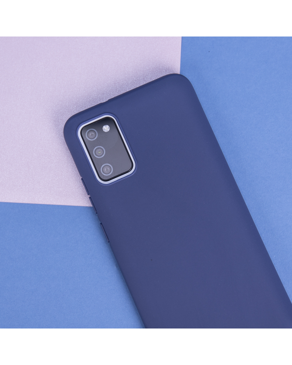 Fusion Soft Matte Back Case Силиконовый чехол для Samsung A057 Galaxy A05s синий