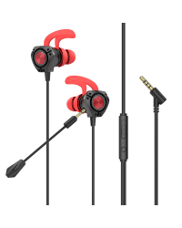 Borofone Earphones BM81 Happy gaming with microphone black