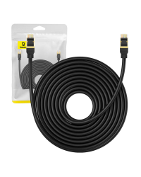 Сетевой кабель cat.8 Baseus Ethernet RJ45, 40 Гбит|с, 10 м (черный)