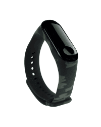 Fusion Camouflage Ремешок для часов Xiaomi Mi Band 3 / Mi Band 4 Зеленый