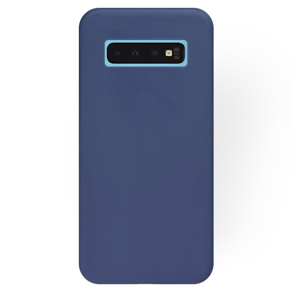 Fusion elegance fibre прочный силиконовый чехол для Samsung G973 Galaxy S10 синий