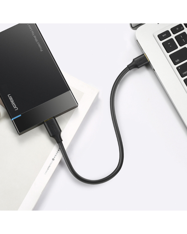 UGREEN US130 | Кабель USB 3.0 - micro USB 3.0 | 0,5 м | черный