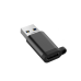 Универсальный адаптер Fusion OTG USB-C на USB 3.0 черный (с отверстием для шнура)