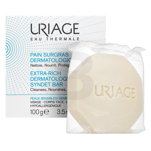 Uriage Eau Thermale Solid Facial Soap Ultra-Rich Dermatological Syndet Bar 100 g Uriage Eau Thermale Solid Facial Soap Ultra-Rich Dermatological Syndet Bar 100 g