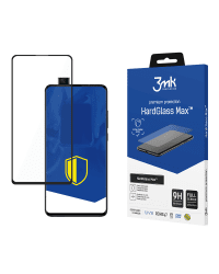Redmi K20 Black - 3mk HardGlass Max™ screen protector