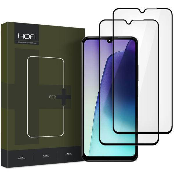 Обложка книги «HOFI GLASS PRO+ 2-PACK XIAOMI REDMI 14C | POCO C75 BLACK TEMPERED GLASS»