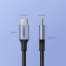 Кабель UGREEN US316 Type C - Type C, 100 Вт, 2 м (черный)