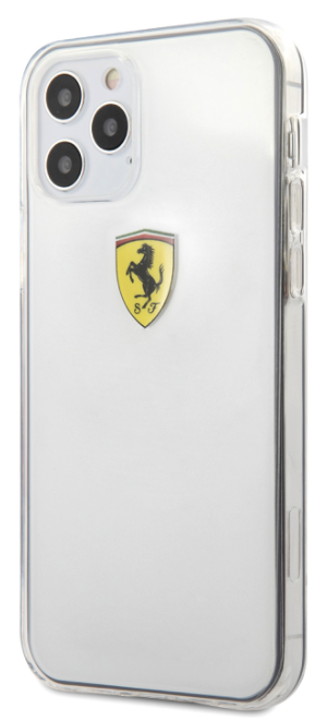 Ferrari FESTRHCP12MTR Силиконовый чехол для Apple iPhone 12 / 12 Pro прозрачный