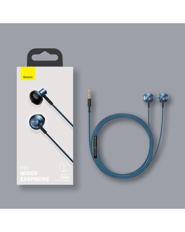 Baseus Encok H19 earphones - black