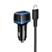 Обложка книги «KAKU Car Charger KSC-528 Shengyu - 2xUSB - 2,8A with USB to Micro USB black»