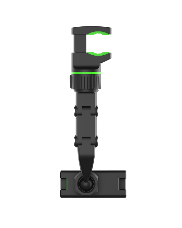 Adjustable car rearview mirror holder for smartphone