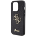 Guess GUHCP15XHG4SGK Apple iPhone 15 Pro Max 6.7" black hardcase Glitter Script Big 4G