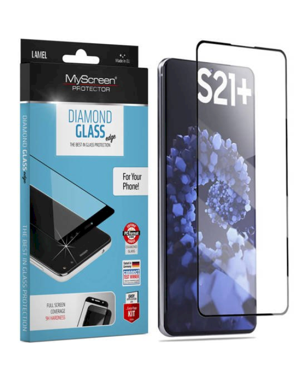 MyScreen diamond защитное стекло для экрана Samsung G996 Galaxy S21 Plus 5G черное