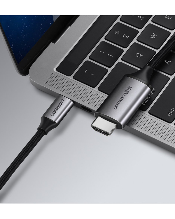 UGREEN USB-C to HDMI Cable 4K UHD 1.5m (черный)