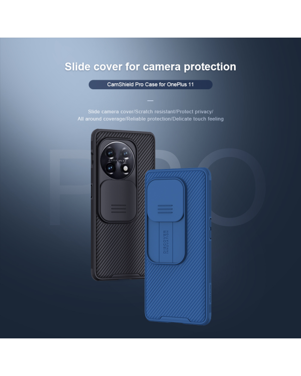 Дополнительное изображение книги «Nillkin CamShield PRO Hard Case for OnePlus 11 Black»