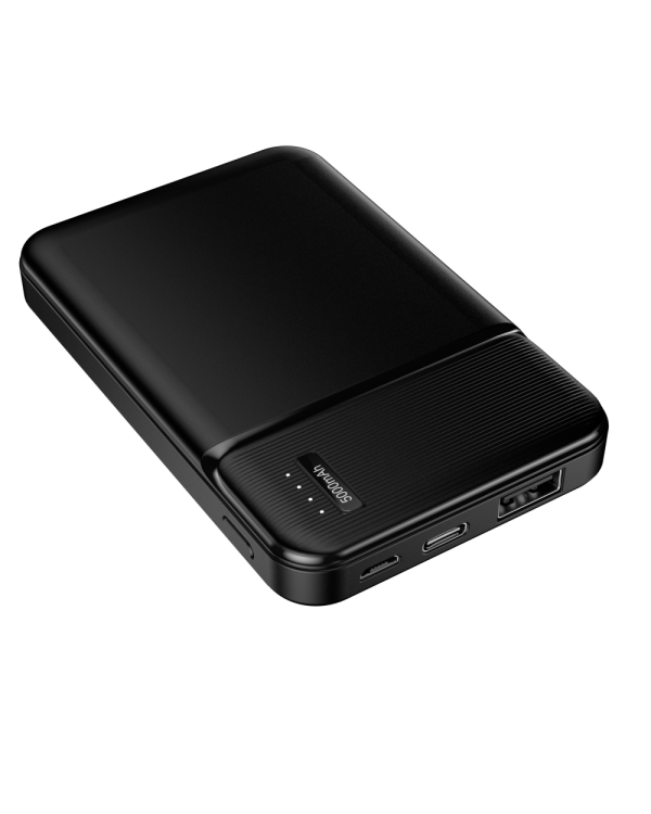 Дополнительное изображение книги «Maxlife power bank MXPB-01 5000 mAh black»