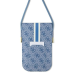 Guess Torebka GUOWBP4RPSB niebieski|blue 4G Stripes
