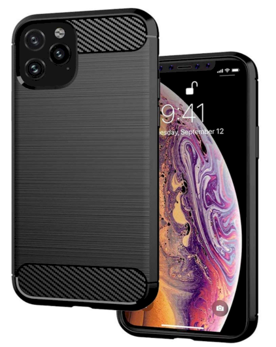 Fusion Trust Back Case Силиконовый чехол для Apple iPhone 12 Mini Черный