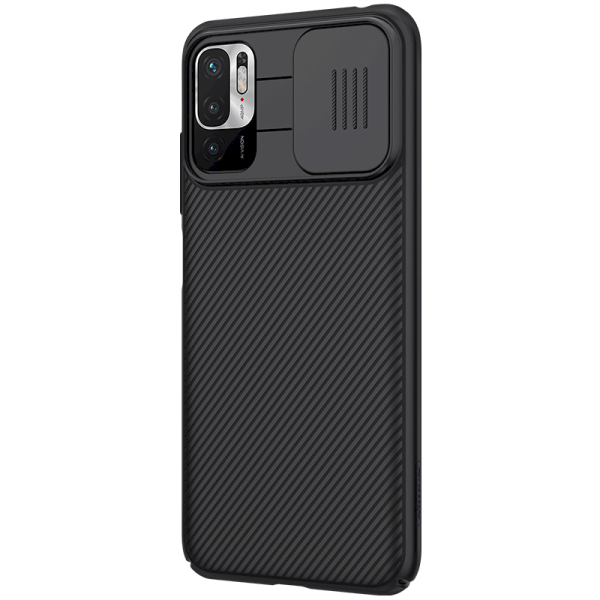 Обложка книги «Nillkin CamShield Hard Case for Xiaomi Redmi Note 10 5G/POCO M3 Pro 5G Black»