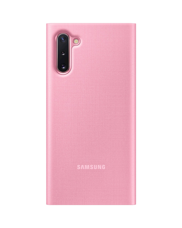 Samsung EF-NN970PPEGWW LED View оригинальный чехол книжка для Samsung N970 Galaxy Note 10 (Note 10 5G) розовый