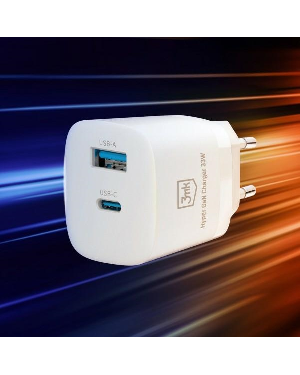 Accessories - 3mk Hyper GaN Charger 33W