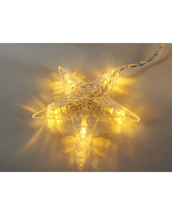 Световой занавес MOON 138 LED| Stars | теплый белый свет