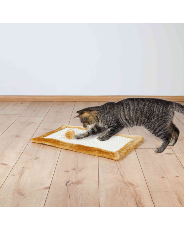 Точилка для ногтей : Trixie Коврик для царапания 55*35 см, коричневый