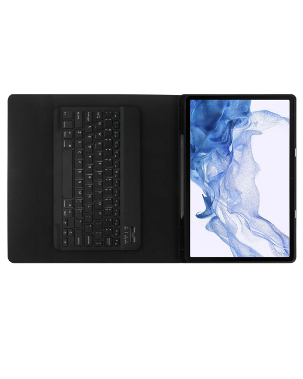 Tech-Protect SC Pen + Keyboard case with keyboard for Samsung Galaxy Tab S7+ | S8+ | S7 FE 12.4" - black
