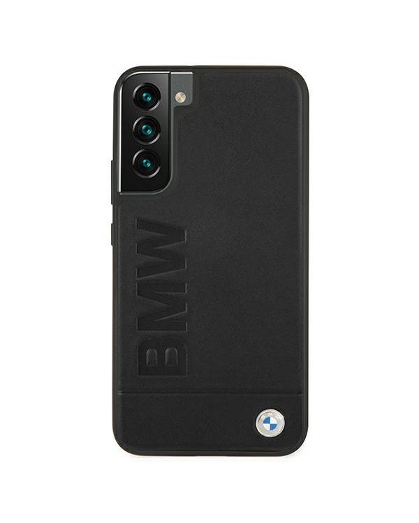Etui BMW BMHCS22MSLLBK S22+ S906 czarny|black hardcase Signature Logo Imprint