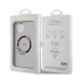 Guess PC|TPU Flowers Ring Glossy Logo MagSafe Чехол для iPhone 13 черный