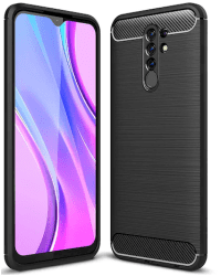 Fusion Trust Back Case Силиконовый чехол для Xiaomi Redmi 9 Черный