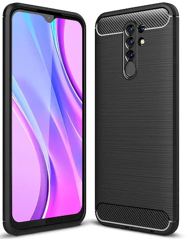 Fusion Trust Back Case Силиконовый чехол для Xiaomi Redmi 9 Черный
