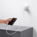 Joyroom JR-TCF24 USB-C PD 30W QC SFC сетевое зарядное устройство - белый + кабель USB-C 1м
