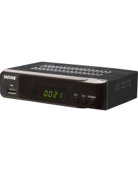 Denver DVBS-206HD HD SAT ресивер USB (спереди) Количество тюнеров: 1