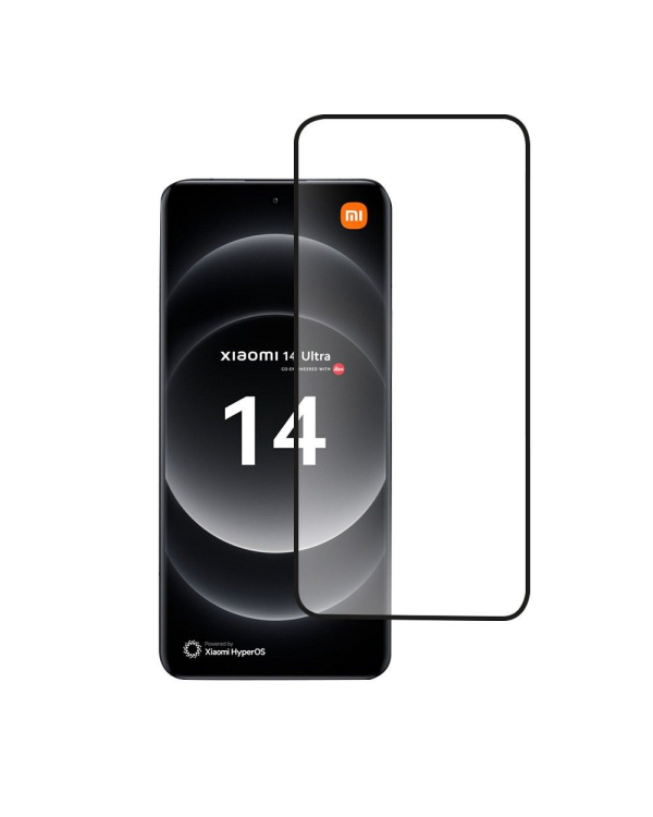 Blue Star 5D защитное стекло для экрана Xiaomi 14 Ultra черное