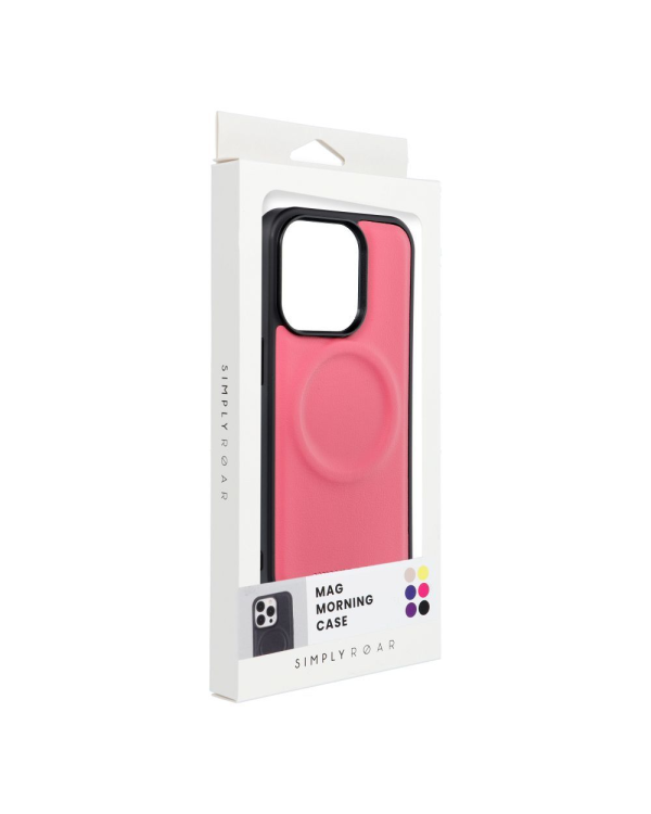 Roar Mag Morning Силиконовый задний чехол для Samsung S911B Galaxy S23 5G розовый