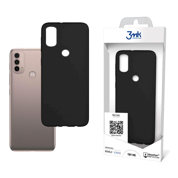 Обложка книги «Motorola Moto E40 - 3mk Matt Case black»