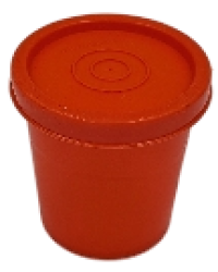 Круглый контейнер для хранения продуктов Cello Max Fresh | 100 мл | красный