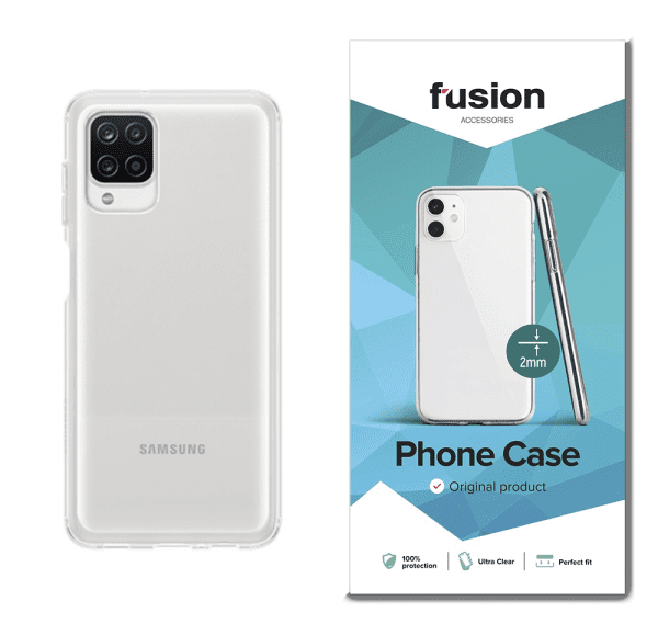 Fusion ultra clear series 2 mm силиконовый чехол для Samsung A125 Galaxy A12 прозрачный (EU Blister)
