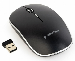 Обложка книги «Gembird MUSW-4B-01 Wireless Black»