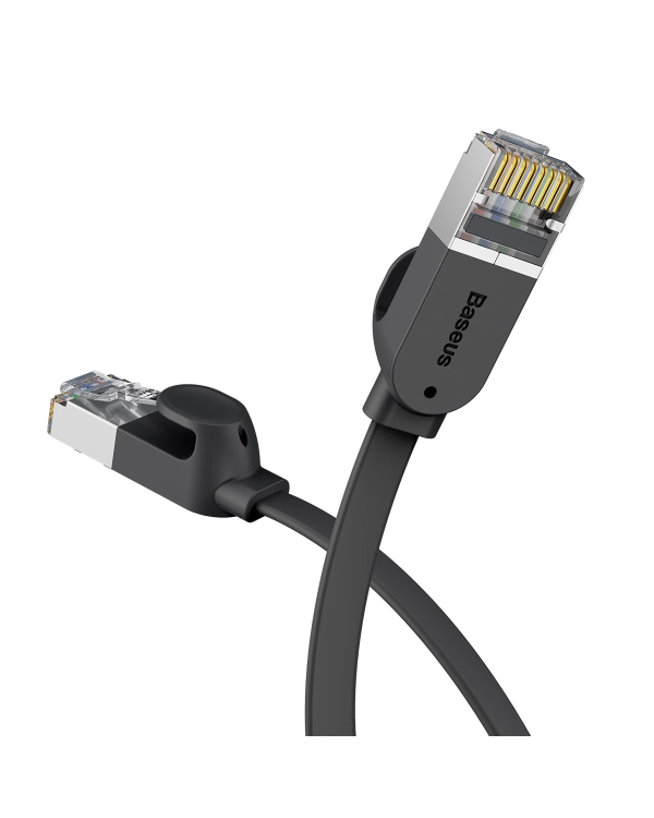 Дополнительное изображение книги «Baseus Cat 6 UTP Ethernet RJ45 Кабель плоский 1 м черный»