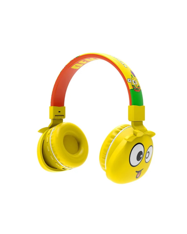 Jellie Monsters Deman беспроводные наушники с радио/микрофоном/блютуз 5.0 желтый