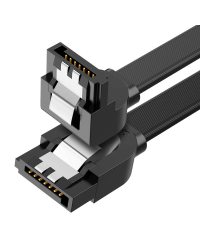 UGREEN US217 SATA Angle Data Cable 0.5m (Black)
