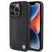 Обложка книги «BMW BMHMP15XSLLBK iPhone 15 Pro Max 6.7" czarny|black MagSafe Leather Hot Stamp»