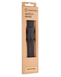 Tactical 718 Silicone Band for Fitbit Sense Black