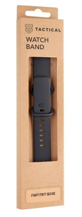 Обложка книги «Tactical 718 Silicone Band for Fitbit Sense Black»