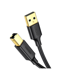 Ugreen USB Type B printer cable (male) - USB 2.0 (male) 480 Mbps 1 m black (US135 20846)